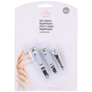 Nagelklippare 3-pack