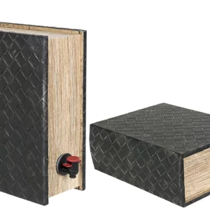 Vinbox flätad