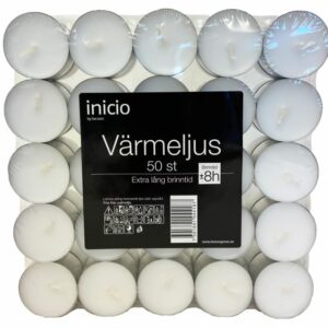 Värmeljus 50-pack