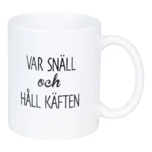 Mug håll käften